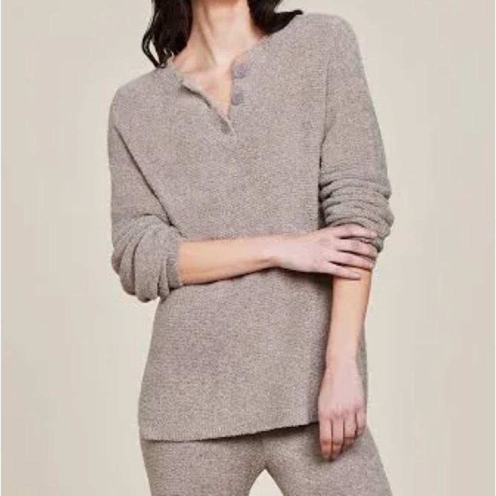 Barefoot Dreams Cozy Chic Lite Long sleeve Henley
